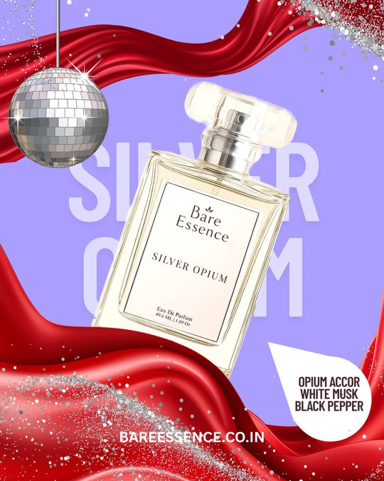 Silver Opium Perfume 50 ML- Exotic Scent for Men & Women