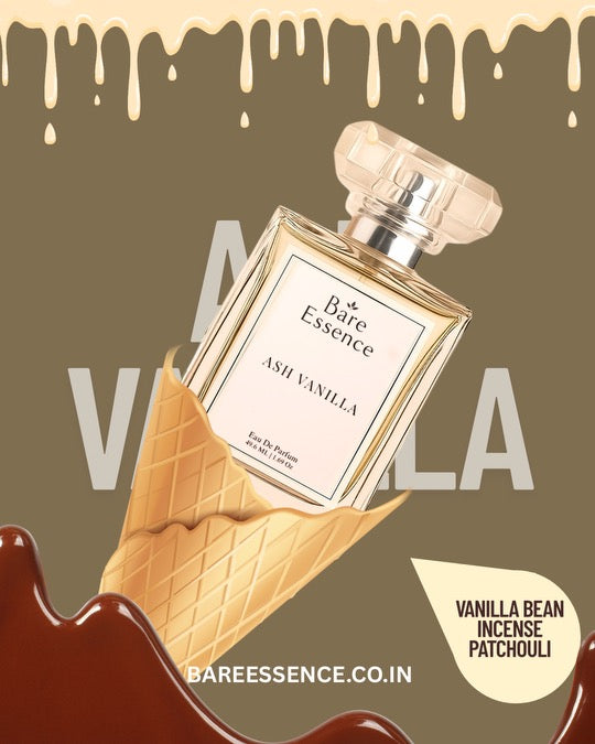 Ash Vanilla Perfume 50 ML - Smoky Spiced, Tobacco, Vanilla
